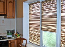 Рулонные шторы для кухни - фото