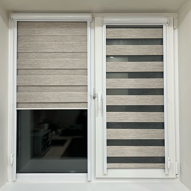 Рулонные шторы Зебра